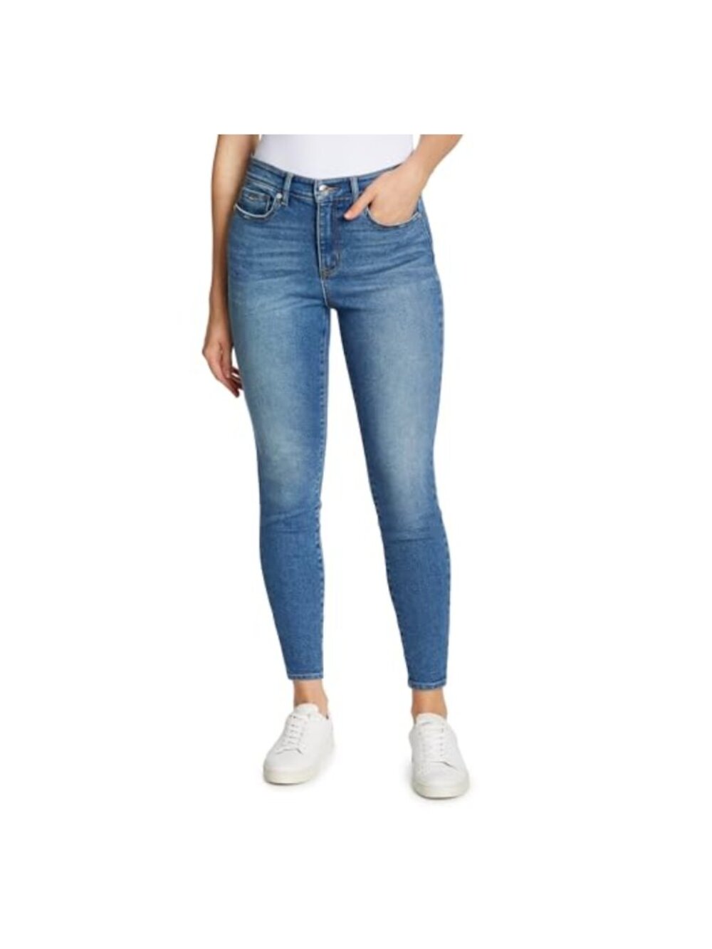 High Rise Perfect Skinny Jeans Stretch Woven Fit